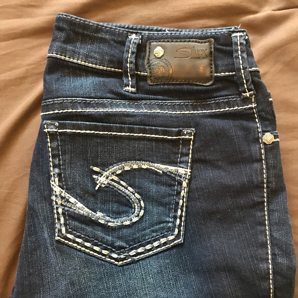 Silver Jeans Suki Bermuda Shorts - Size 14